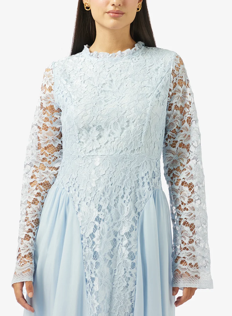 Khizana  Lace A-line Dress for Women | Best Price UAE
